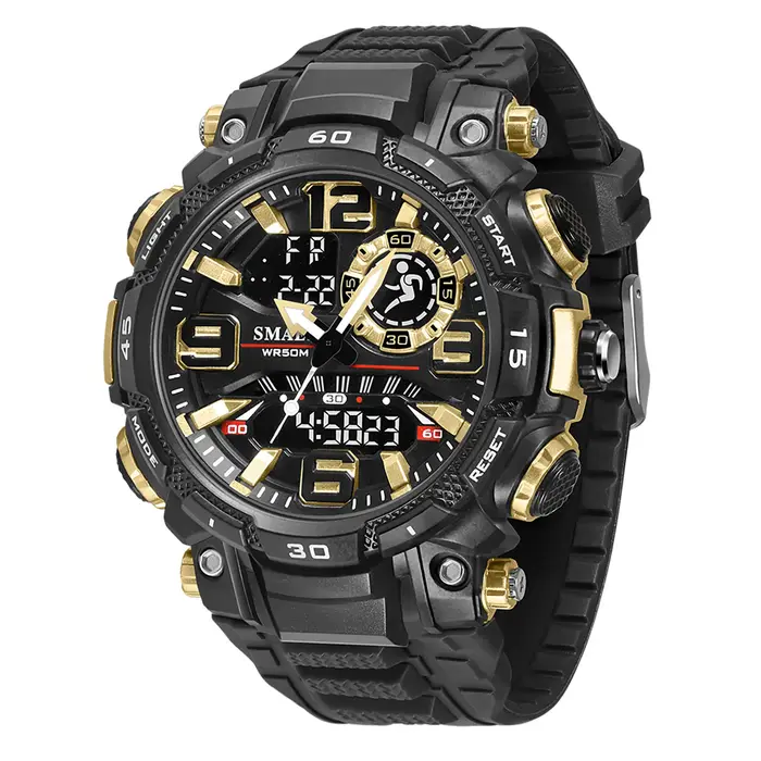 Montre à quartz étanche pour homme