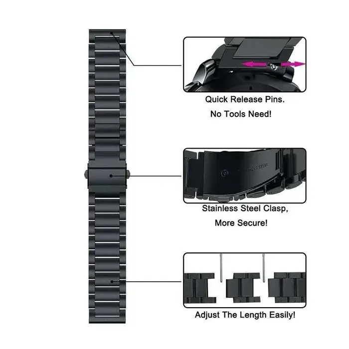 Bracelet de montre pour Garmin Vivoactive 6 5 4 Smartwatch