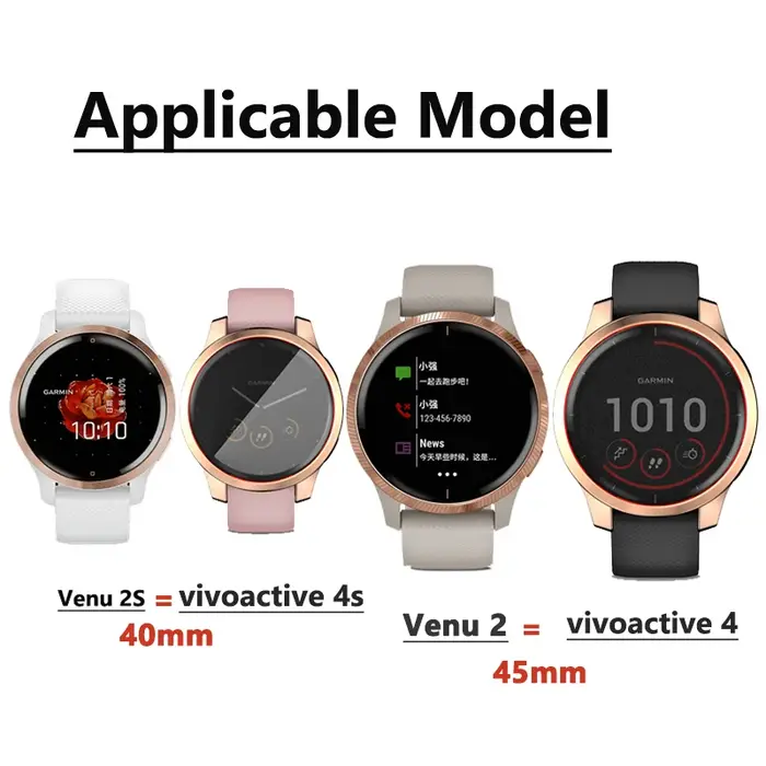 Étui de protection pour Garmin Venu 2 2s VivoacyMarkets 4 4s