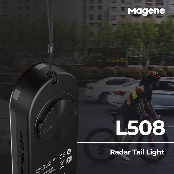 Magene vélo Radar feu arrière phare vélo éclairage arrière intelligent selle tige de selle Ebike LED