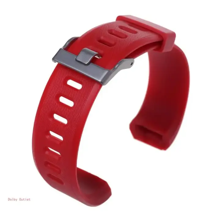 Pour ID115 Bracelet montre réglable en Silicone anti-rayures
