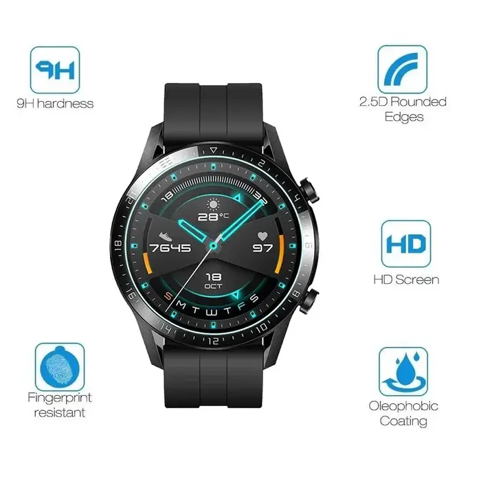 Film de protection d'écran en verre pour montre intelligente 39MM 38MM 37MM 36MM 35MM 34MM 33MM 40MM 41MM 42MM 44MM 30MM-46MM
