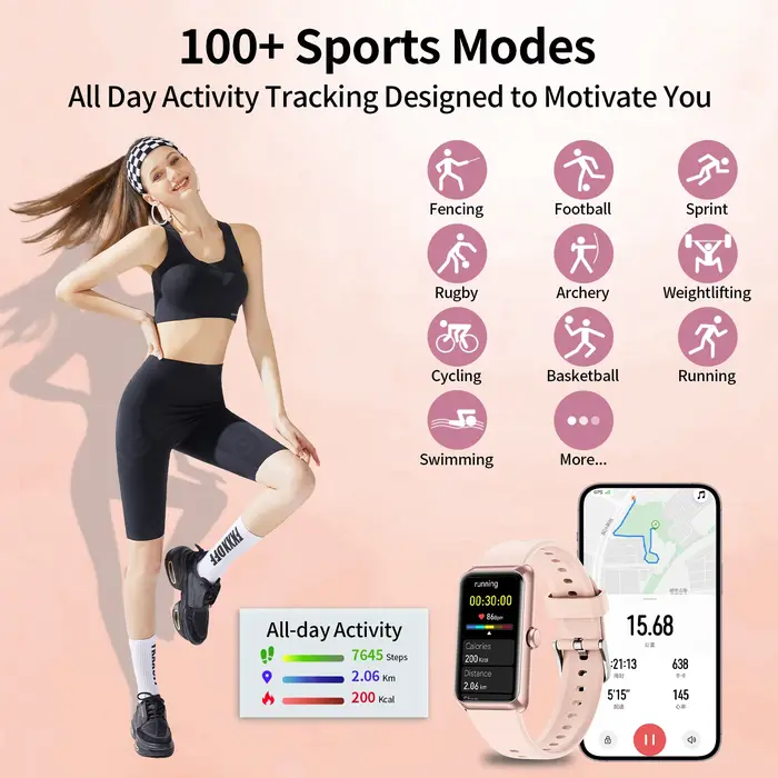LIGE nouvelle mode montre intelligente dames rappel d'appel sang oxygène bricolage cadran personnalisé Bracelet de sport étanche hommes Smartwatch femmes