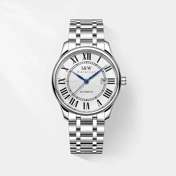 I & W Retra montre automatique pour hommes mouvement MIYOTA montres mécaniques saphir échelle romain