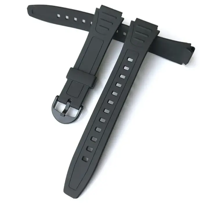 Bracelet de montre en caoutchouc de Silicone pour Casio G Shock W-800H W-217 AQ-S800W, accessoires de montre, Bracelet de sport 18MM