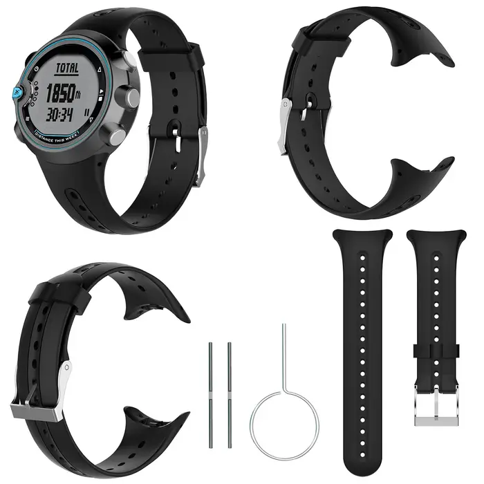 Bracelet de montre en Silicone pour Garmin Swim