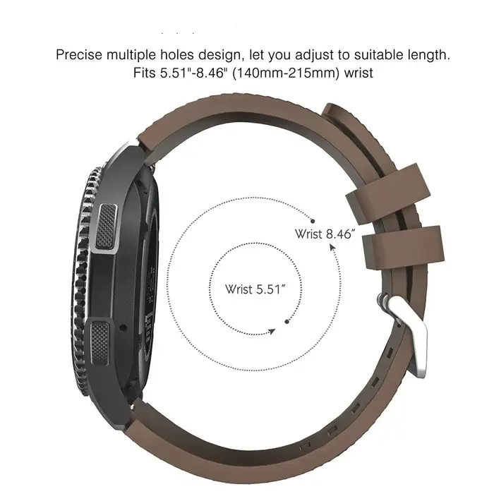 Bracelet de montre en Silicone