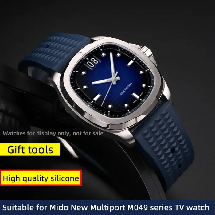 Bracelet en caoutchouc 22mm M049 TV