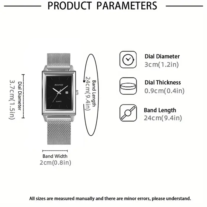 Montres pour femmes, montre à quartz de luxe minimaliste pour femmes et bracelet, article de mode essentiel pour les trajets quotidiens, idée de cadeau pour les vacances