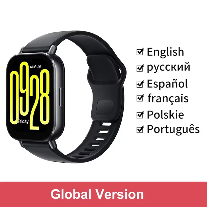 Nouvelle Version mondiale Xiaomi Redmi montre 5 montre intelligente active 2 "affichage Bluetooth ap