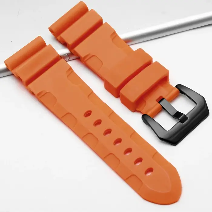 Bracelet de montre en caoutchouc de haute qualité
