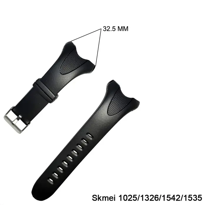 SKMEI bracelet de montre 1025 1278 1251 1068 0931 1416 bracelet de montres en polyuréthane/caoutchou