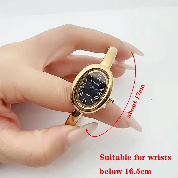 Marque de luxe femmes Rome cadran Montre à Quartz mode or couleurs bracelet montre-bracelet Relogio Feminino livraison