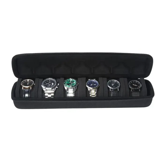 Boîte de rangement portable pour montres pour hommes