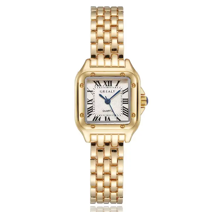 Nouveau luxe femmes montre mode carré montre-bracelet montre à Quartz décontractée Simple strass dam