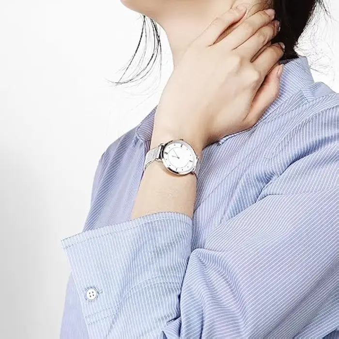 Bracelet de montre en maille d'acier inoxydable