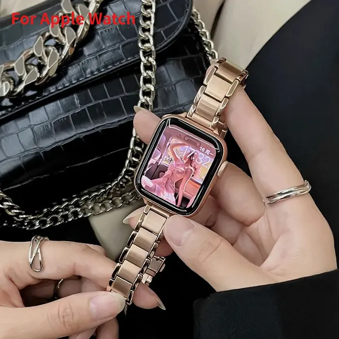Bracelet de montre en acier pour Apple Watch