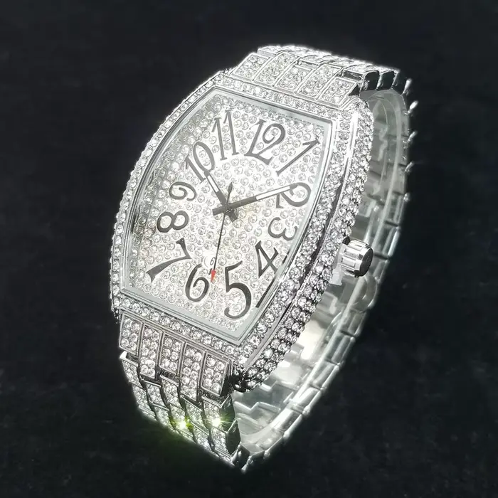 Montre Ice argentée pour hommes