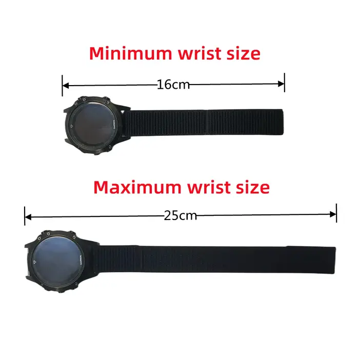 Garmin-Bracelet en nylon souple pour montre de sport