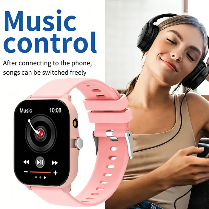 Nouvelle Smartwatch 2026, écran tactile HD de 1,83 pouce, prend en charge les appels et les notifications de messages, plusieurs modes sportifs, lecture de musique