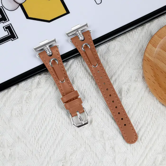 Bracelet en cuir pour Huawei Watch Fit 3 4 5