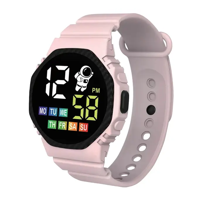 Montre numérique étanche pour enfants