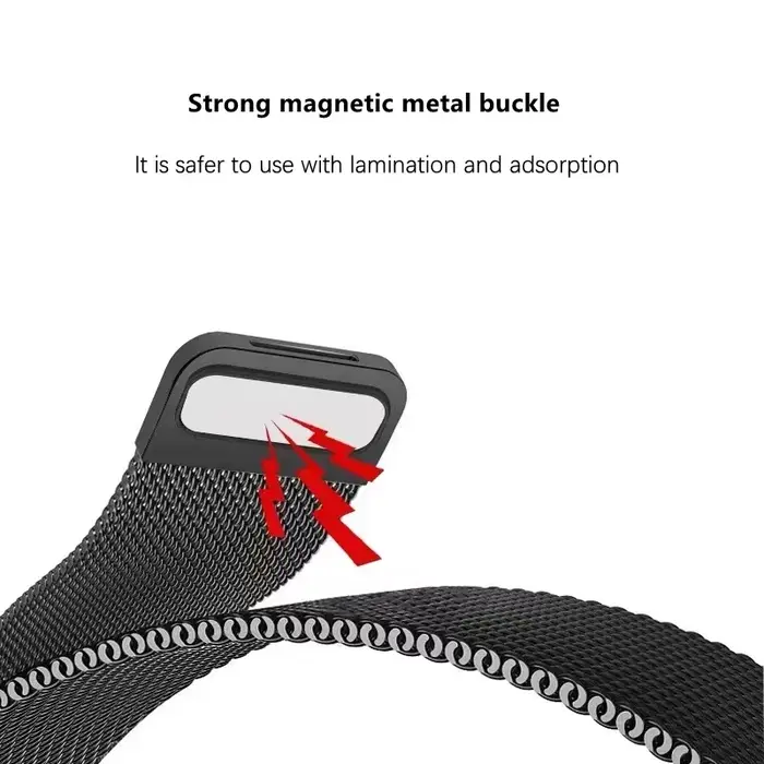 Bracelet à boucle milanaise de 22mm pour Amazfit Active Max
