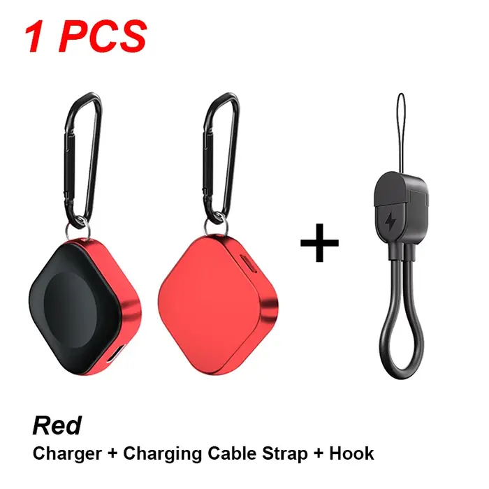 Chargeur de montre sans fil magnétique portable Type C 8 broches