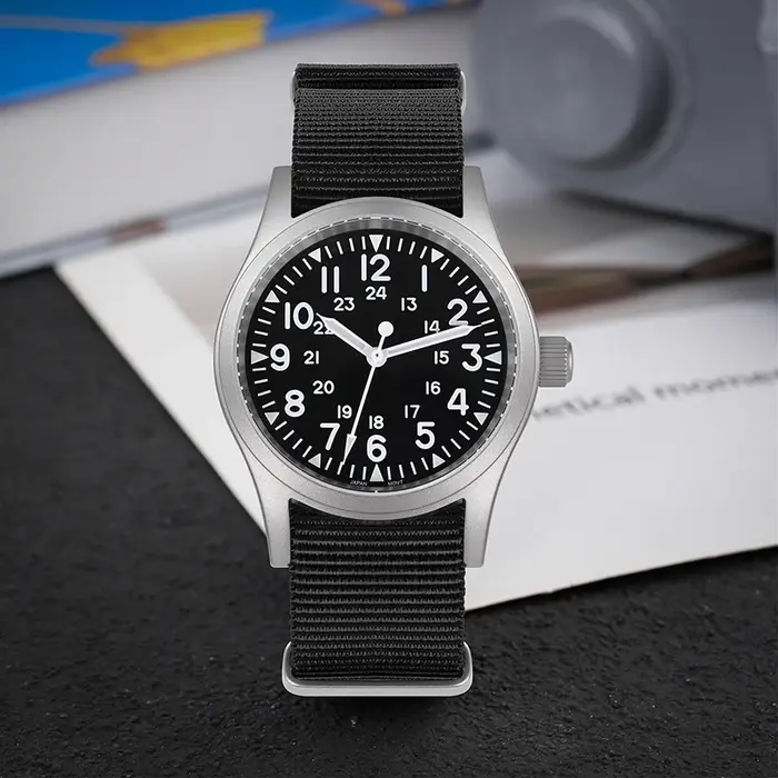 Militado ML05 hommes montre VH31 mouvement à Quartz