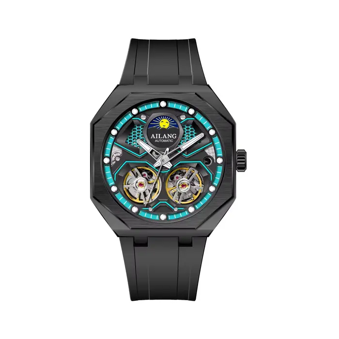 Montre mécanique automatique AILANG à double tourbillon et volants