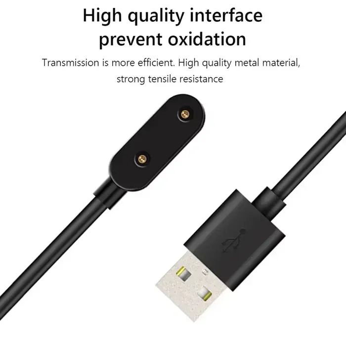 Chargeur USB magnétique de 1M pour montre Huawei Fit/Fit2/Band9/8/7/6pro/Honor Watch ES/montre pour enfants