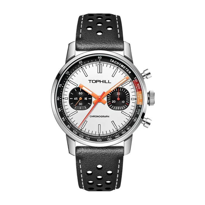 TOPHILL montre 1963 chronographe mécanique montre-bracelet mouette ST1901 mouvement pilote