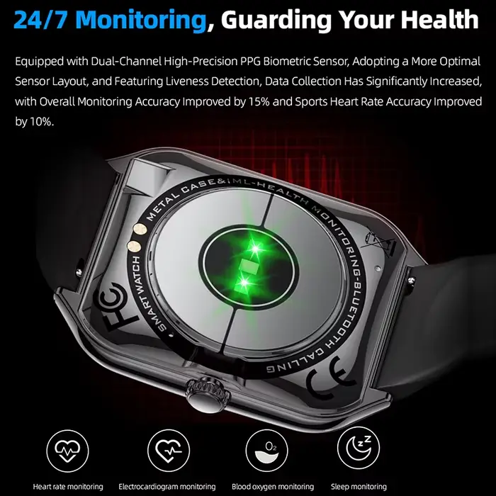 Nouveau pour OPPO Ultra mince montre intelligente hommes AMOLED HD écran toujours afficher l'heure fréquence cardiaque Bluetooth appel sport étanche Smartwatch