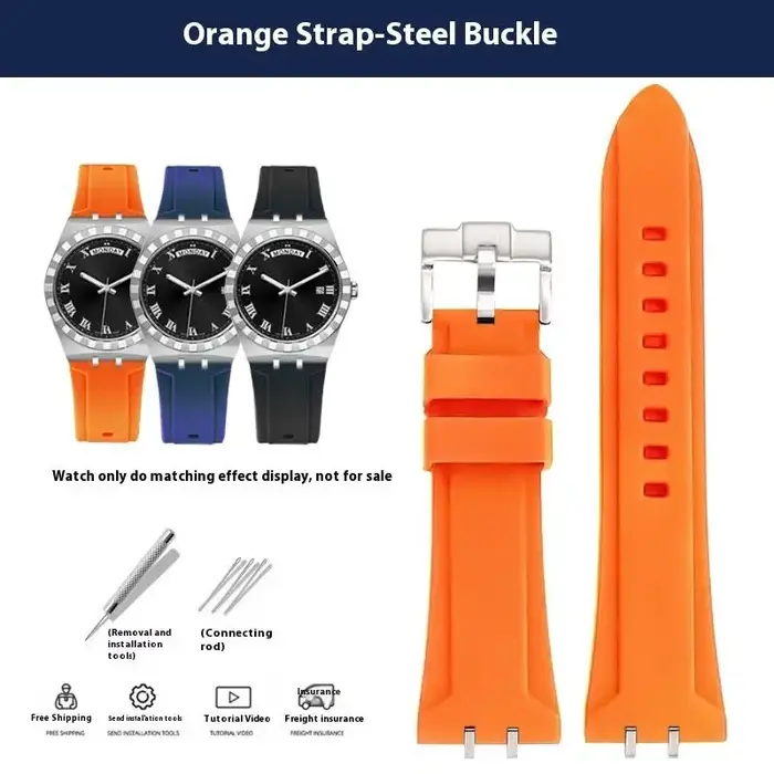 Pour Tudor Royal 38mm 41mm offre M28600 M28603 M28500 Bracelet de montre en Silicone modifié