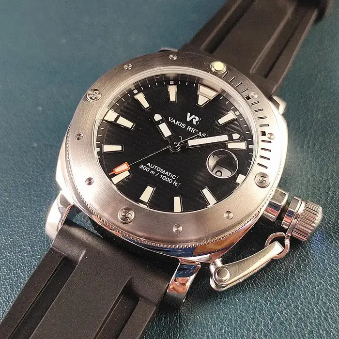 Montre mécanique automatique pour homme 44 mm