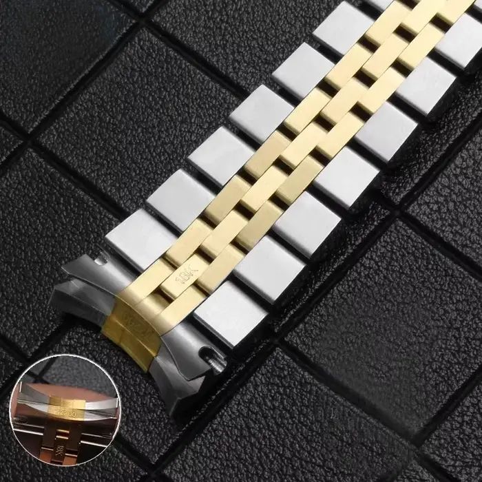 Bracelet de montre en acier pour homme et femme
