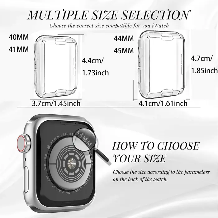 Coque en TPU pour Apple Watch