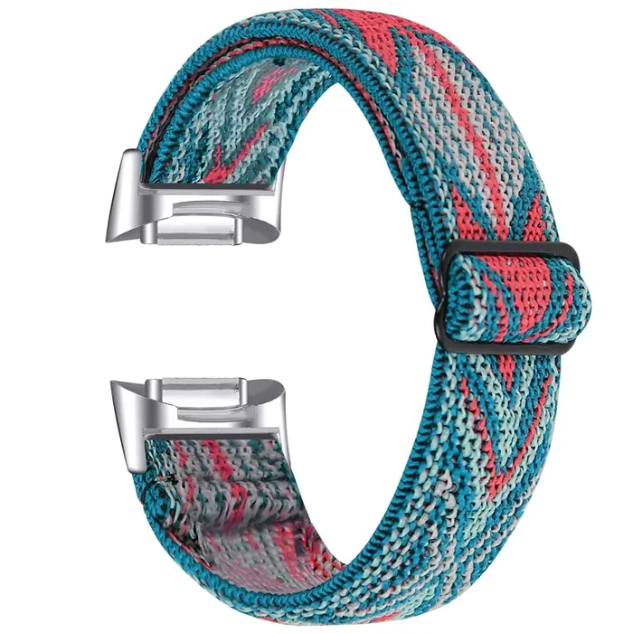 Bracelet élastique en Nylon pour Fitbit Charge 6 5 4 3 2