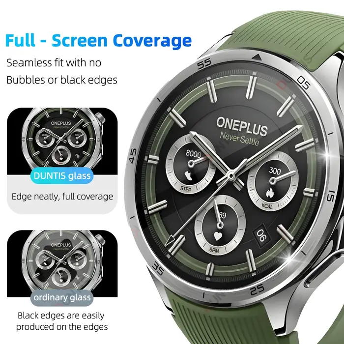 Protecteur d'écran en verre trempé pour OnePlus Watch 3