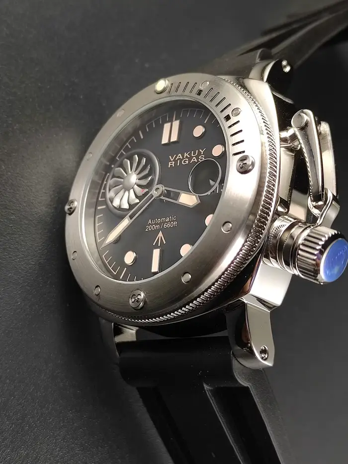 Montre militaire mécanique automatique pour hommes