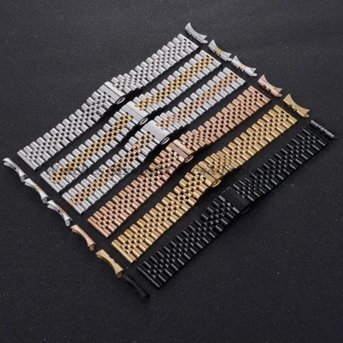 Bracelet de montre en acier inoxydable massif
