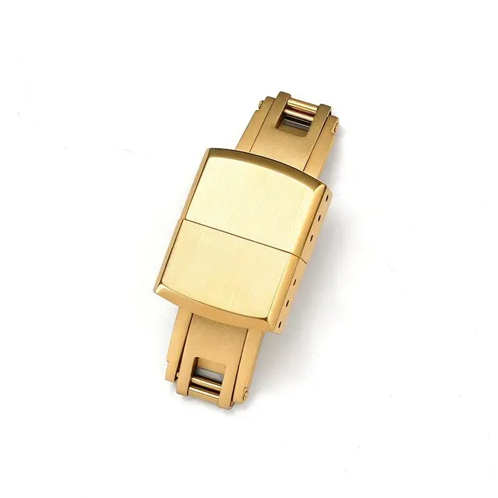 Boucle de montre déployante en acier inoxydable 316L