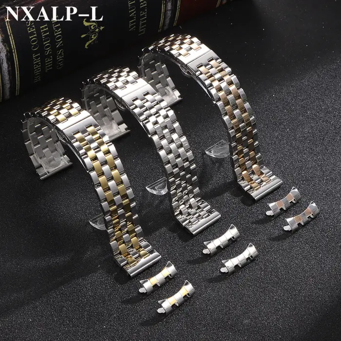 Bracelet en acier inoxydable massif 18mm 20mm 22mm