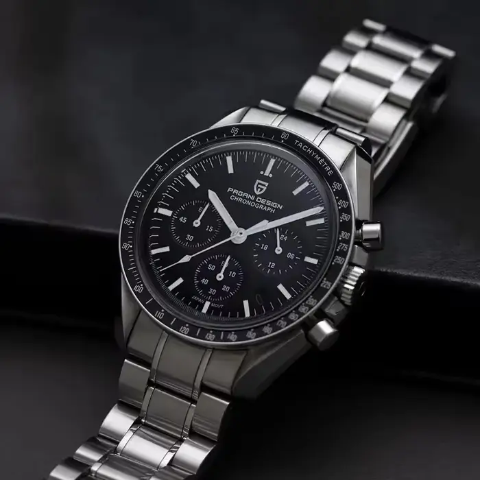 Montre pour homme PAGANI DESIGN 500, chronographe sportif à cadran circulaire, mouvement japonais, s
