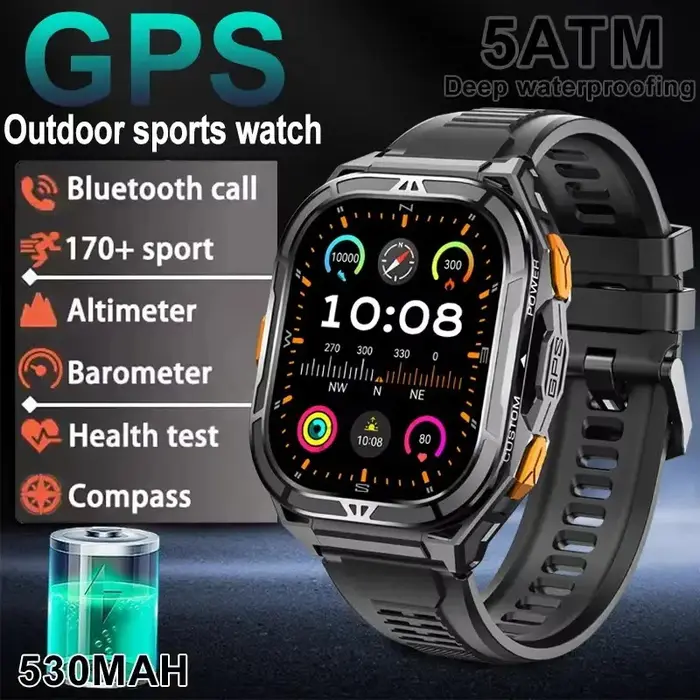 Montre connectée de luxe AMOLED