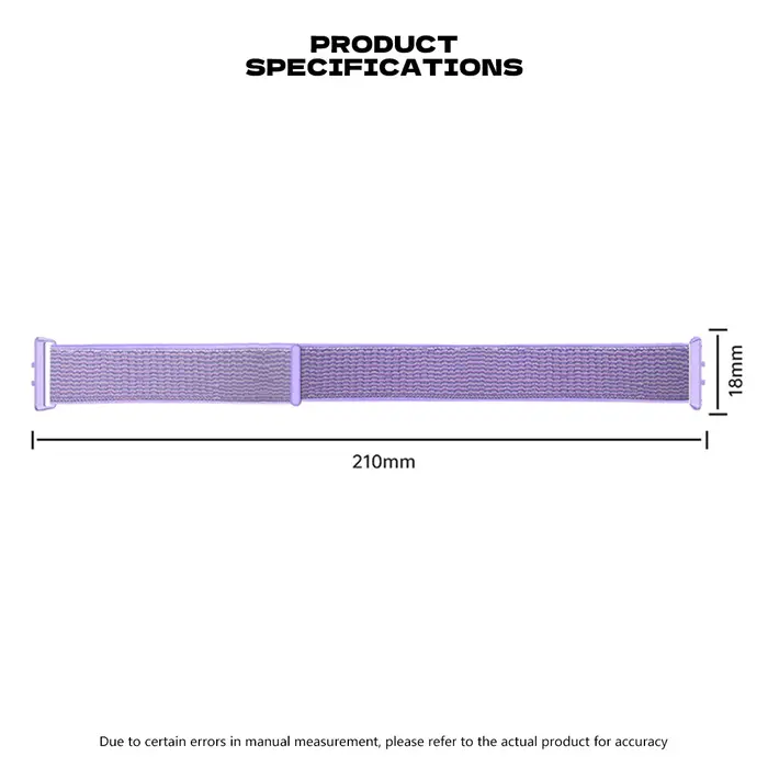 Bracelet à boucle en Nylon pour Samsung Galaxy Fit 3