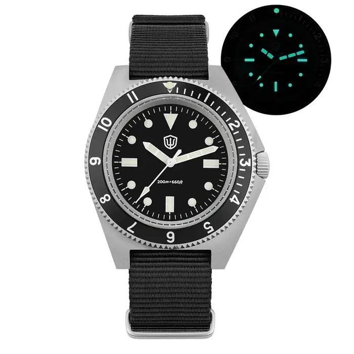 Watchdives WD1972 montre pour hommes VH31 balayage secondes mouvement à Quartz saphir montres en aci