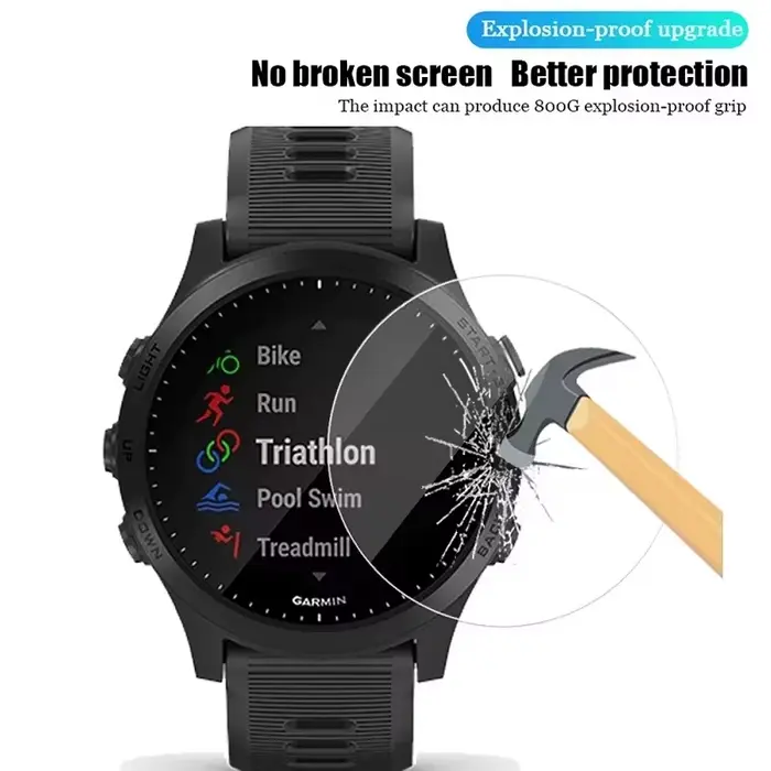 Verre trempé pour Garmin Forerunner 245 935 945 45