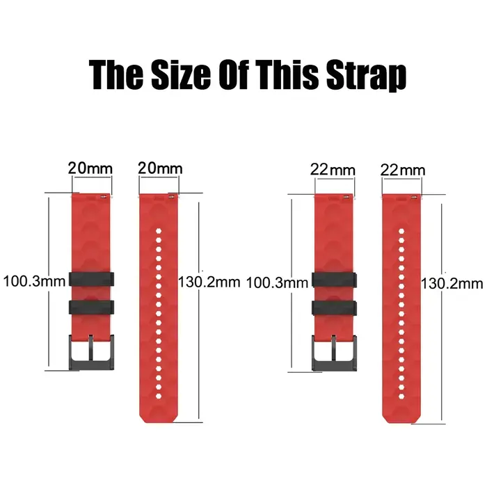 Bracelets en silicone pour SUUNTO 9 PEAK PRO/SUUNTO 3