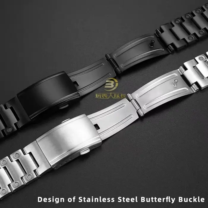 Bracelet octogonal en métal de remplacement pour Casio G-SHOCK